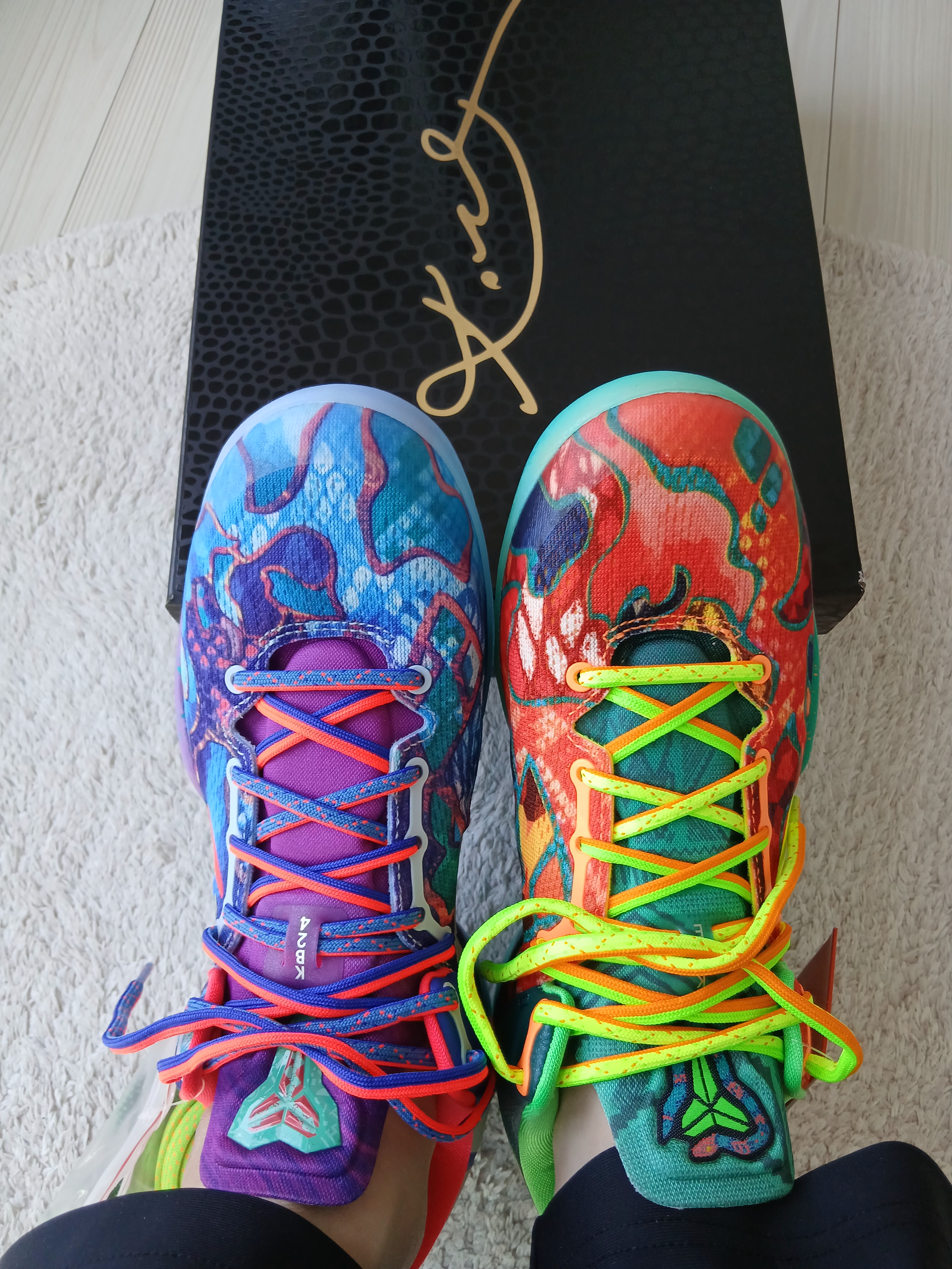 Nike Kobe 8 Protro What the Kobe 착용 스타일 - 2