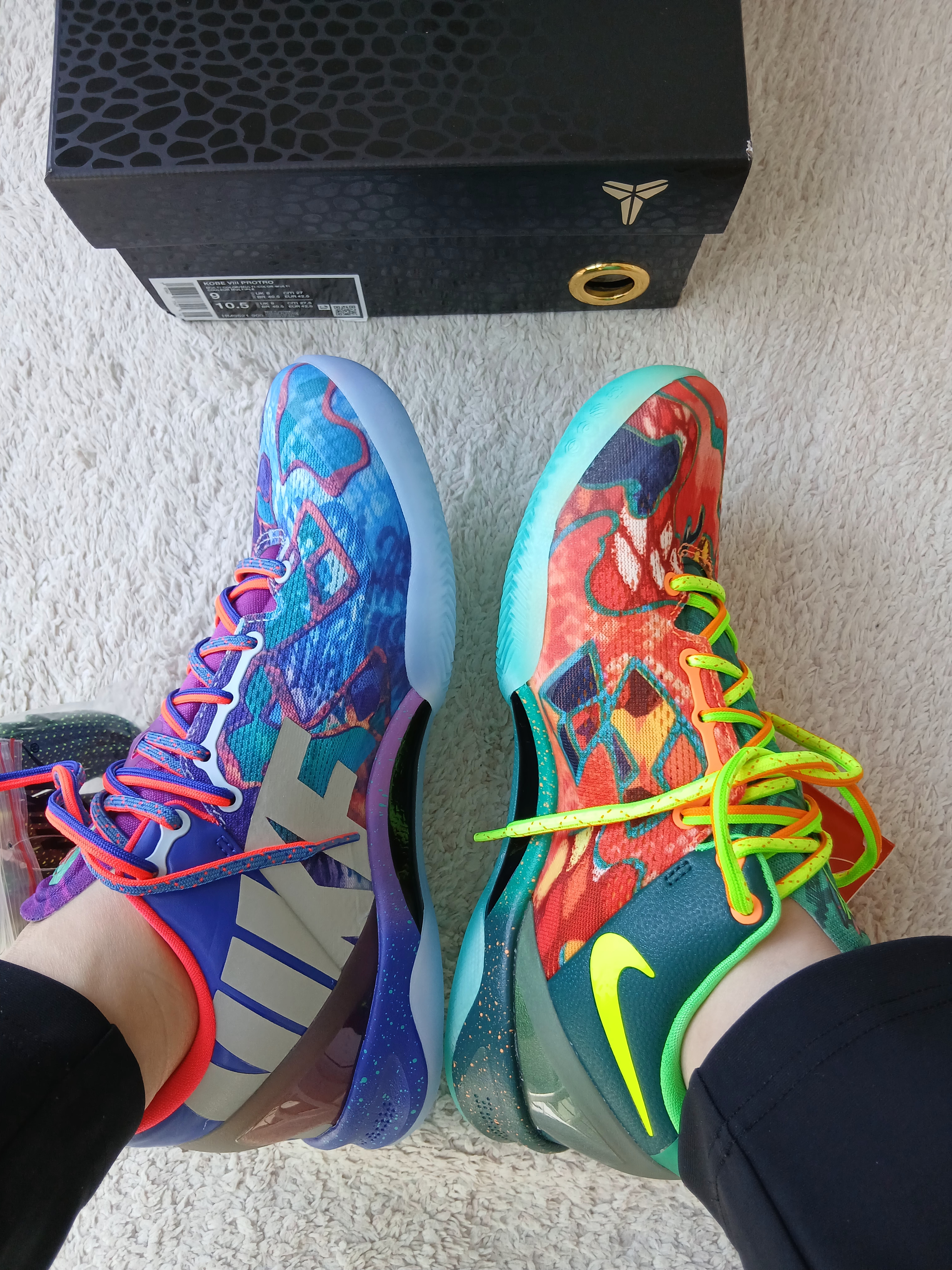 Nike Kobe 8 Protro What the Kobe 착용 스타일 - 1