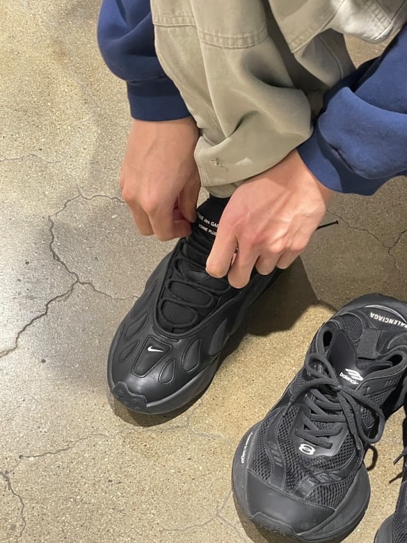 Nike x Comme des Garcons Homme Plus Sense 96 SP Black 착용 스타일