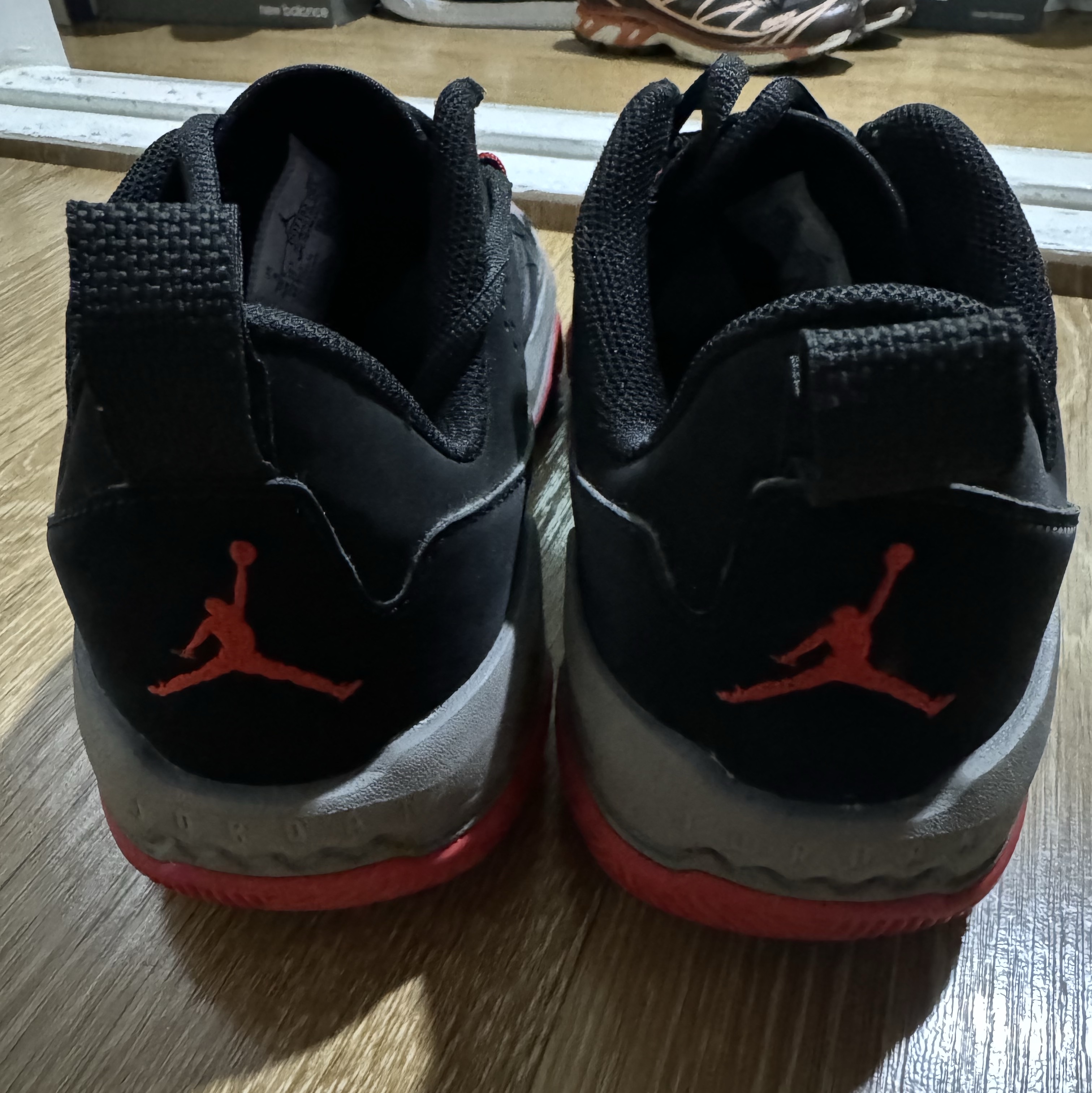 Jordan One Take 4 PF Black Red 착용 스타일 - 3