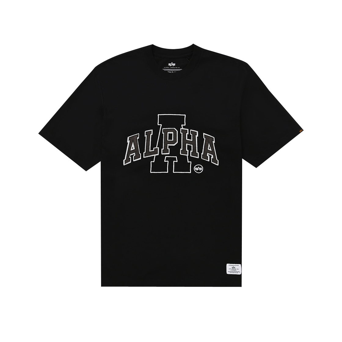 AI25I1000033BLK ALPHA INDUSTRIES Unfrm Uni Tee Black