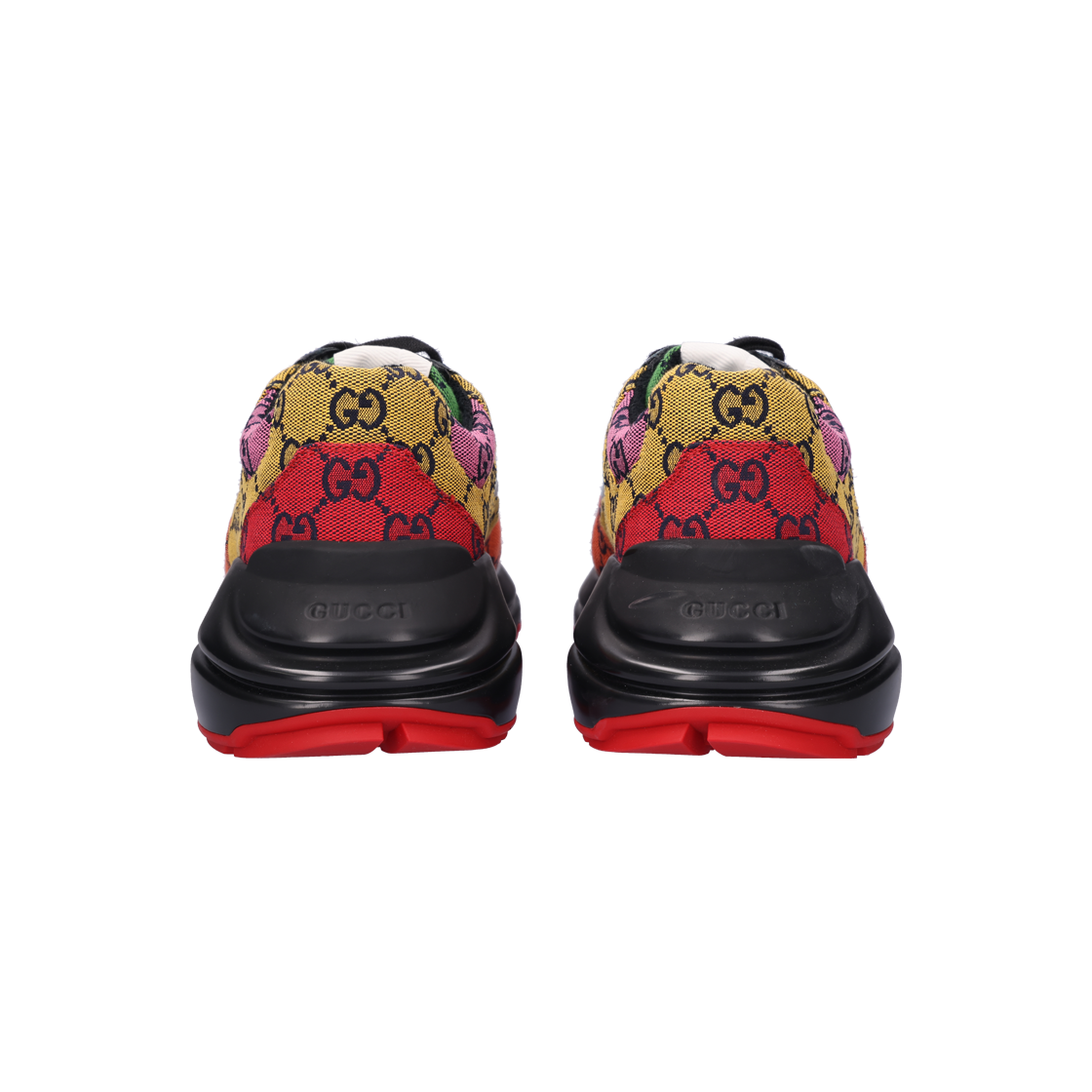 663659 [B등급] Gucci Vintage Rhyton GG Multicolor Sneakers 7.5 - #3