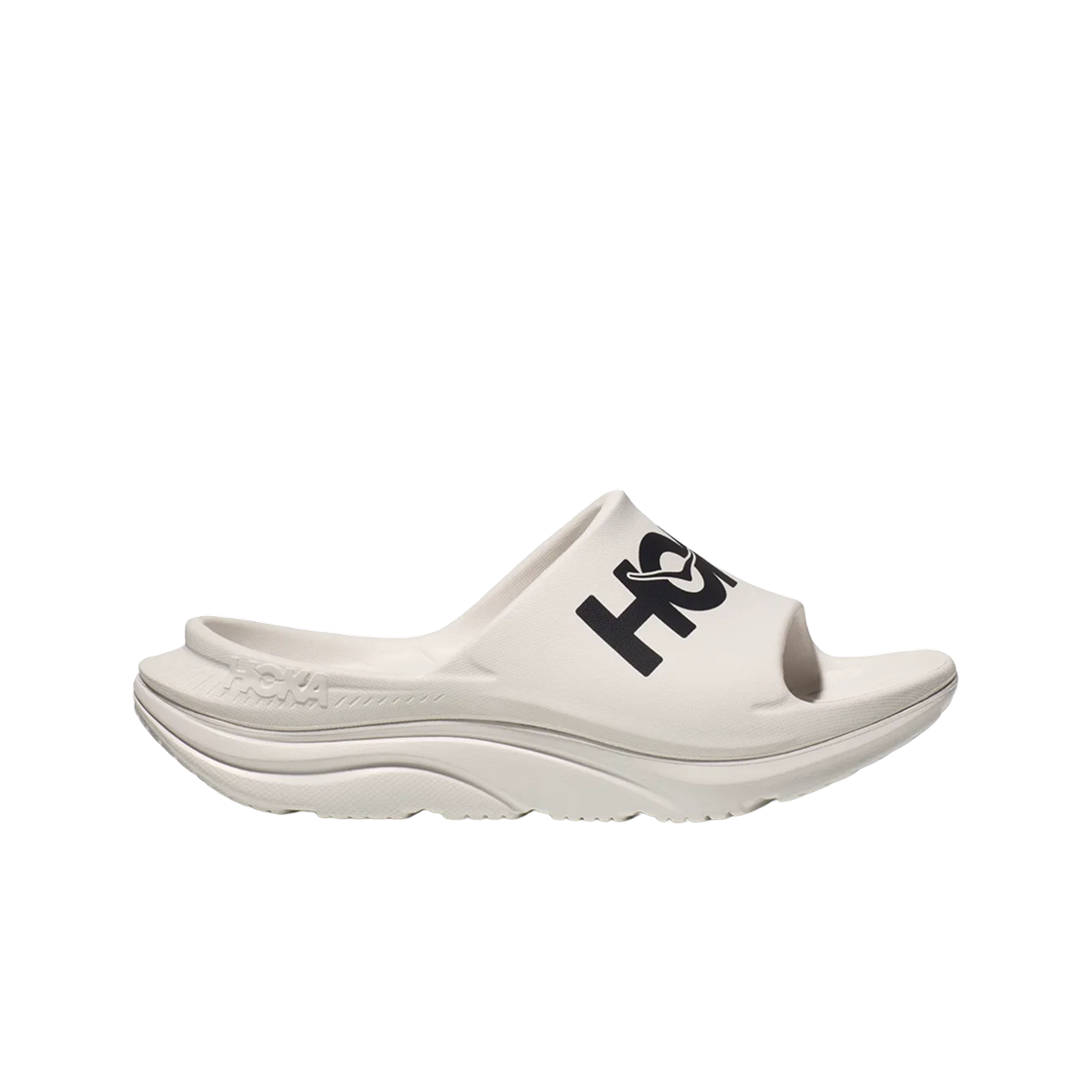 호카 오라 애슬레틱 슬라이드 화이트 블랙(Hoka Ora Athletic Slide White Black) - 1