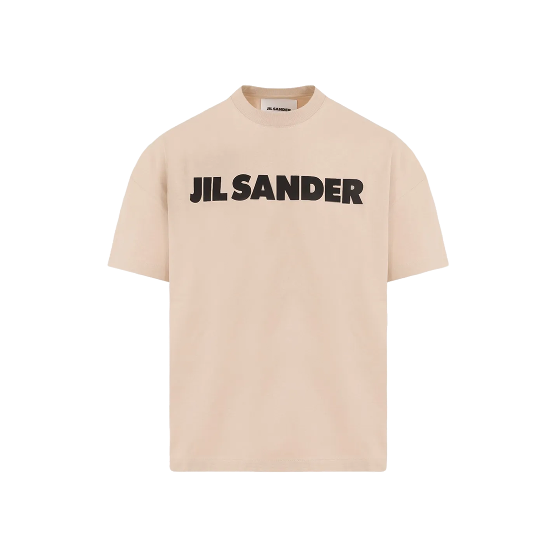 질 샌더 로고 티셔츠 다크 샌드(Jil Sander Logo T-Shirt Dark Sand)