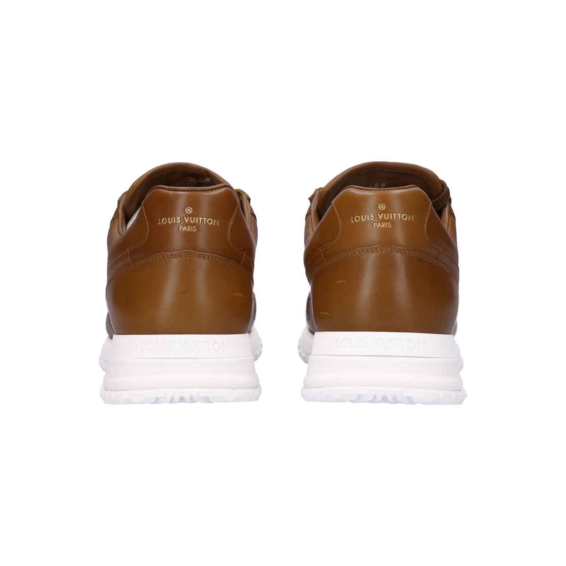 루이비통 스니커즈 레더 브라운 7.5(Louis Vuitton Leather Sneakers Brown 7.5) - 5