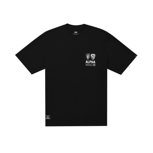 AI25I1000035BLK ALPHA INDUSTRIES Unfrm Air Cavalry Tee Black