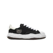 Maison Mihara Yasuhiro Blakey OG Sole Canvas Low-top Sneakers Black White
