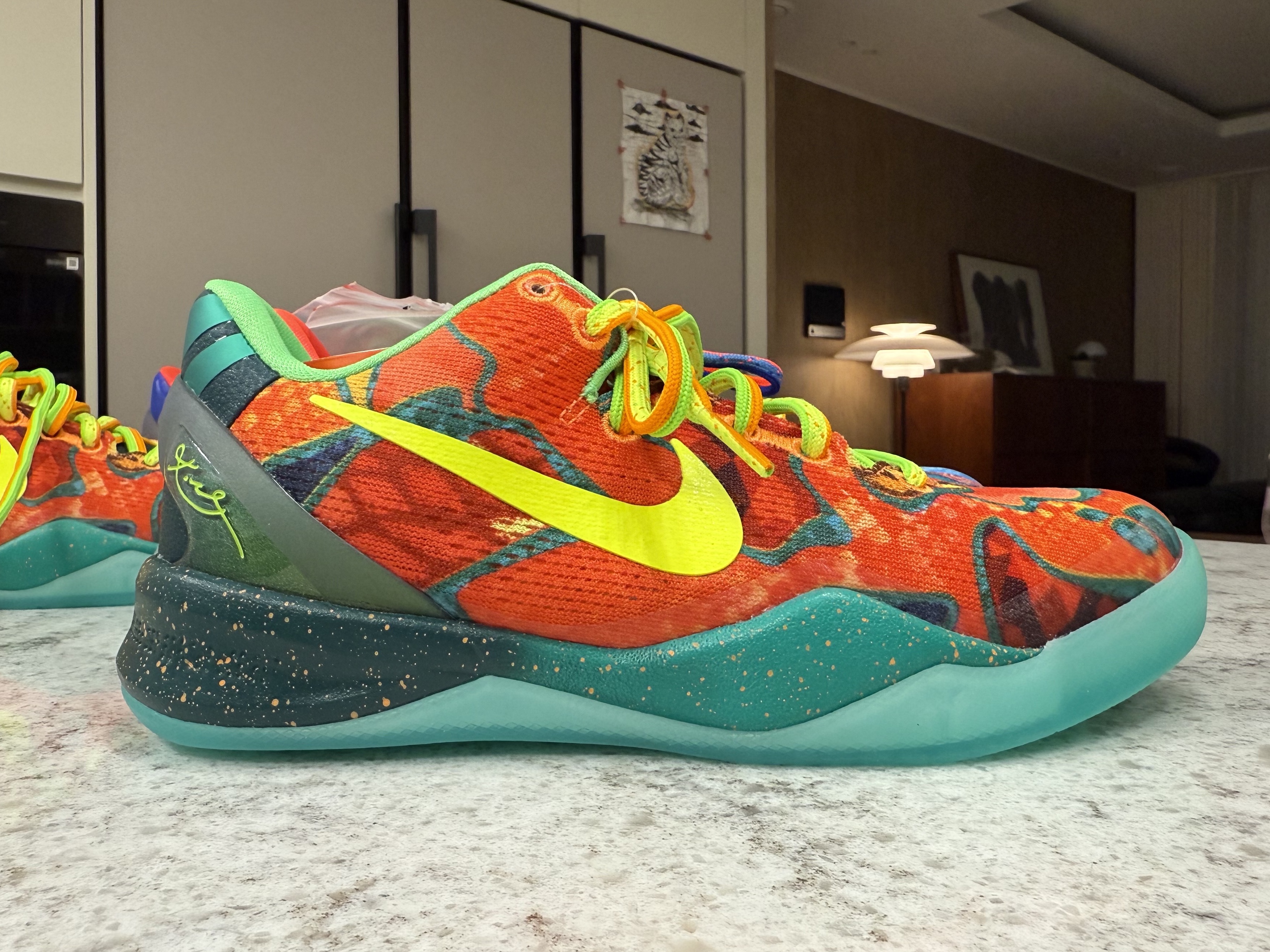 (GS) Nike Kobe 8 Protro What the Kobe, Nike Kobe 8 Protro What the Kobe 착용 스타일 - 3