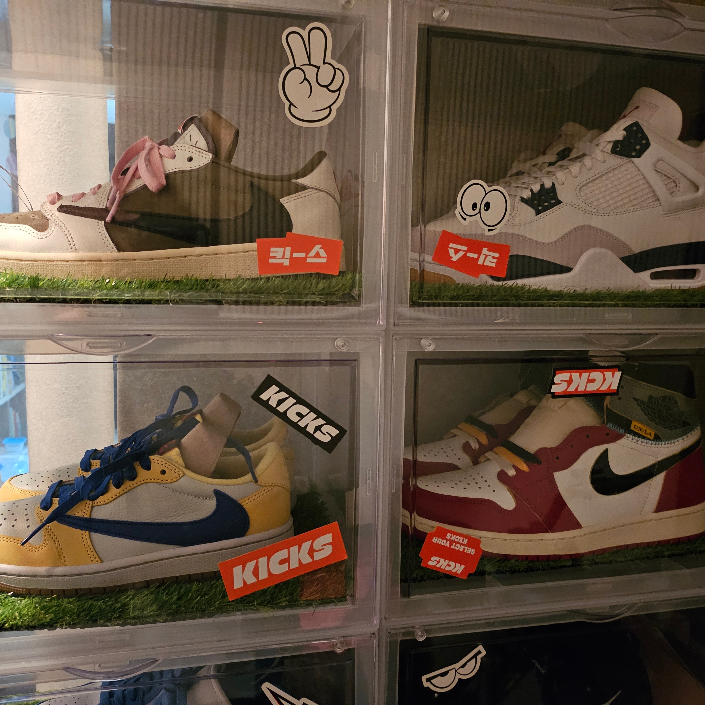 Jordan 4 x Nike SB Retro SP Navy, Jordan 1 x Union Retro High OG Chicago Shadow 착용 스타일 - 3