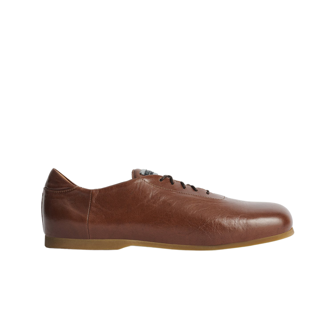 아워레가시 카스타뇨 사틴 보바인 스니크 브라운(Our Legacy Sneak in Castagno Satin Bovine Brown)