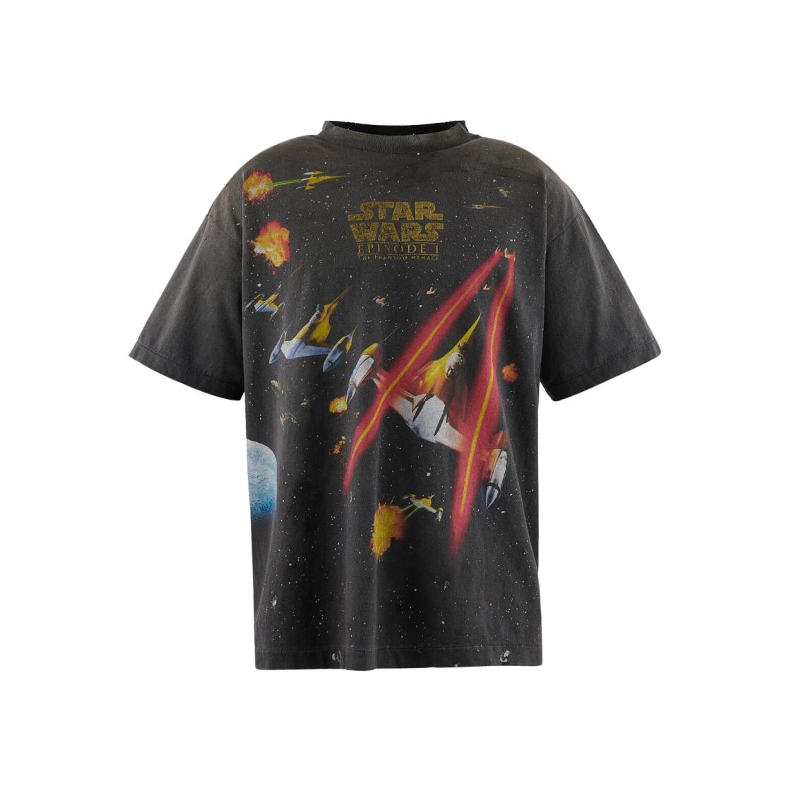 HR8-0000-C62 Saint Mxxxxxx x Star Wars S/S T-Shirt Black - 25SS