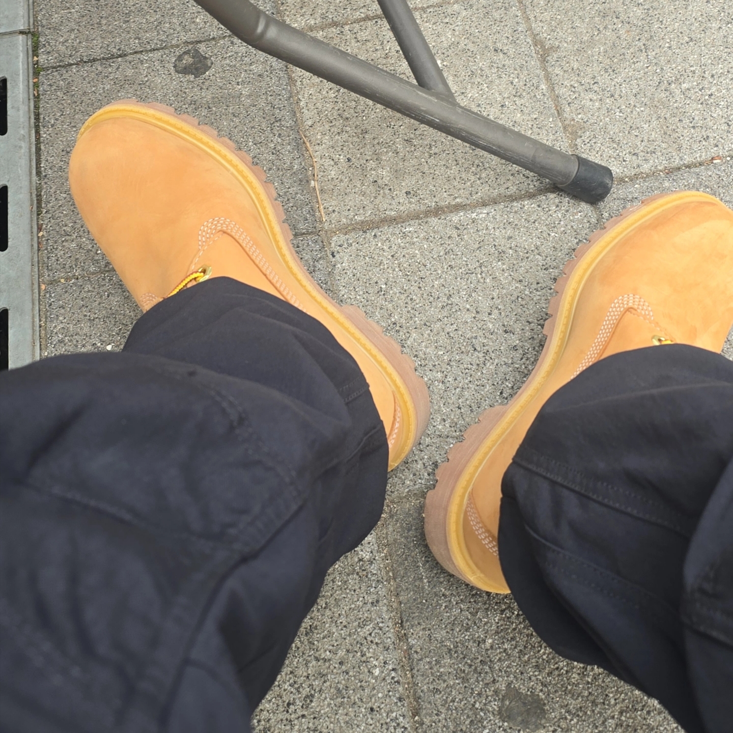 Timberland Premium 6 inch Waterproof Boot Wheat Nubuck - Wide 착용 스타일