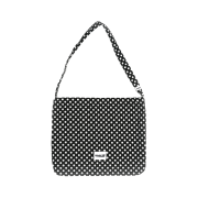 MACNI Polka Dot Eco Cross Bag Black