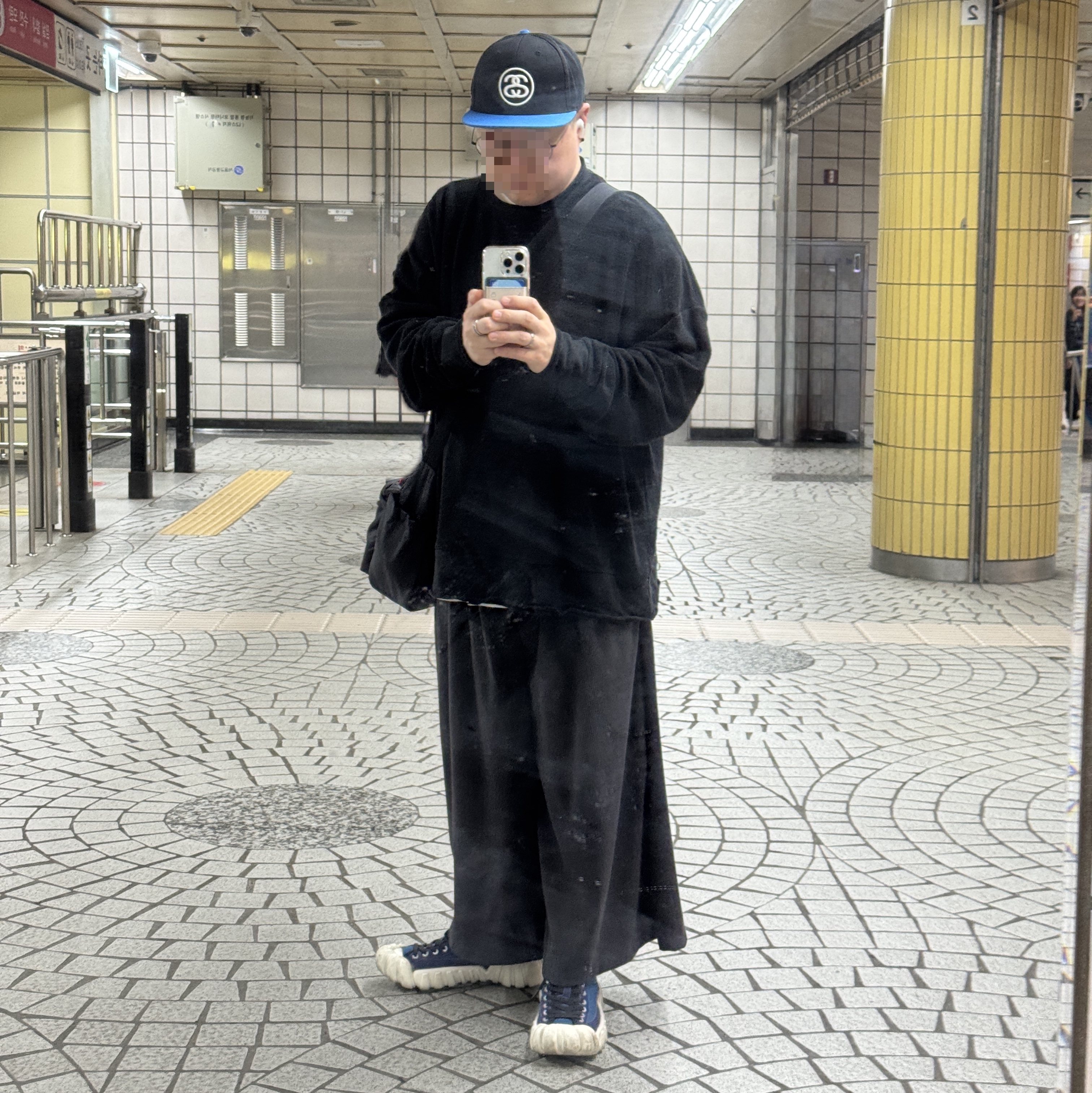 Onitsuka Tiger Dentigre BB Mako Blue Peacoat 착용 스타일