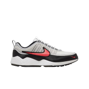 Nike Air Zoom Spiridon Metallic Silver and Sport Red