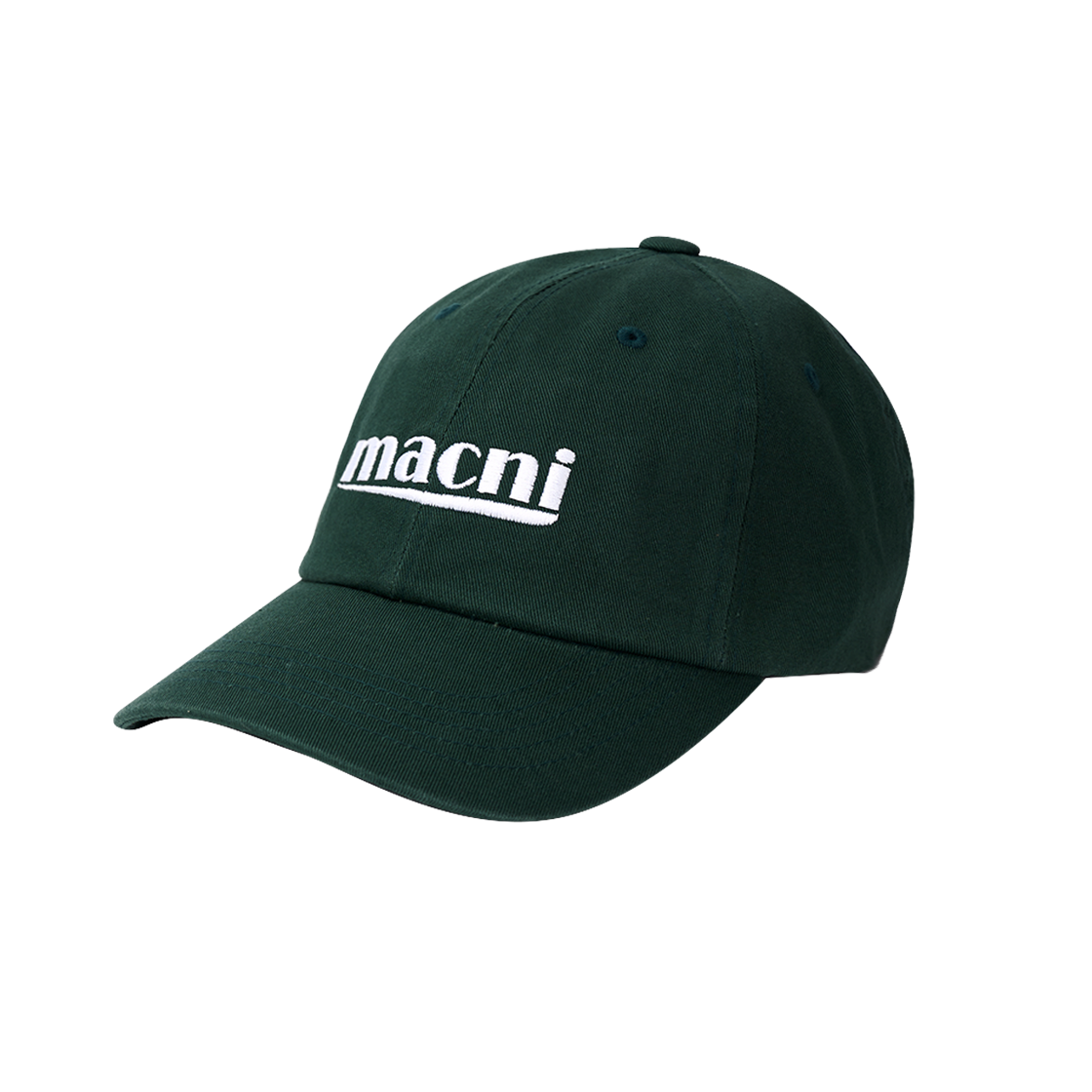 마크니 시그니처 로고 볼캡 그린(MACNI Signature Logo Ball Cap Green) - 2