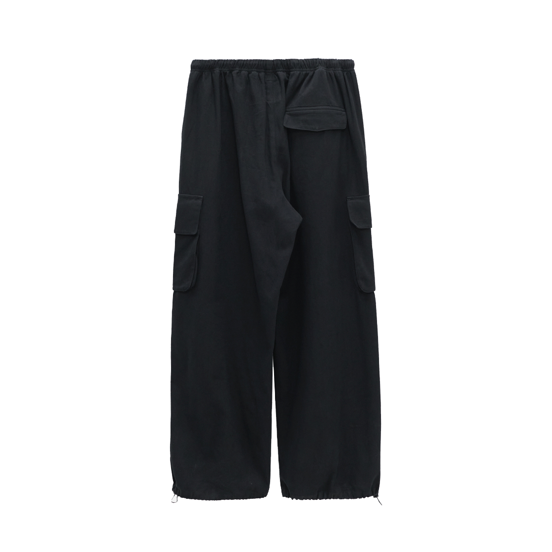 HM5EPT5901B0 Polyteru Human Index Index Cargo Pants Black - #2