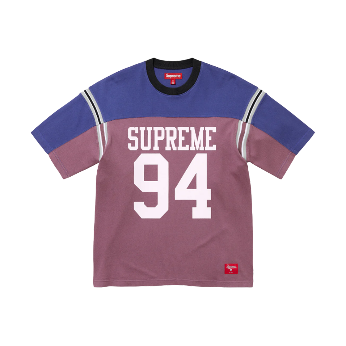 슈프림 스플릿 숏슬리브 풋볼 탑 퍼플 - 25SS | Supreme | KREAM 슈프림 스플릿 숏슬리브 풋볼 탑 퍼플 - 25SS | Supreme | KREAM
