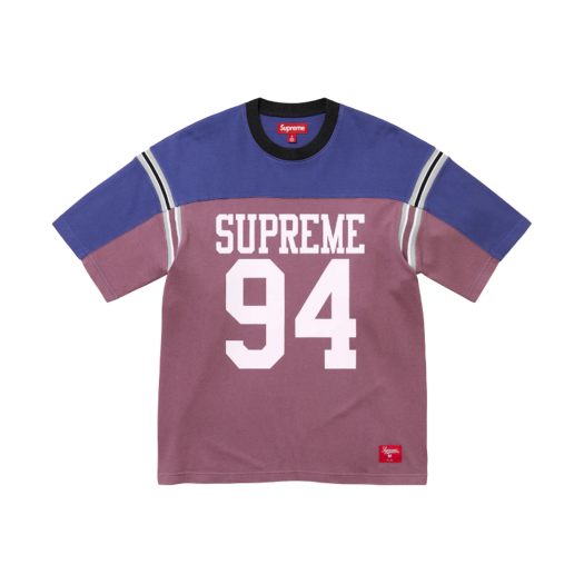 Supreme Split S/S Football Top Purple - 25SS