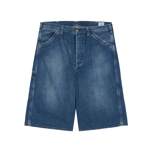 KM5BPASOS05BL Orslow Wide Fit 40's Painter Shorts Denim Used - 25SS
