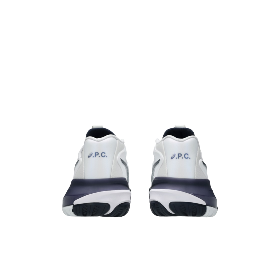 (W) 아식스 x 아페쎄 젤 레졸루션 X 화이트 미드나잇((W) Asics x A.P.C. Gel-Resolution X White Midnight) - 3