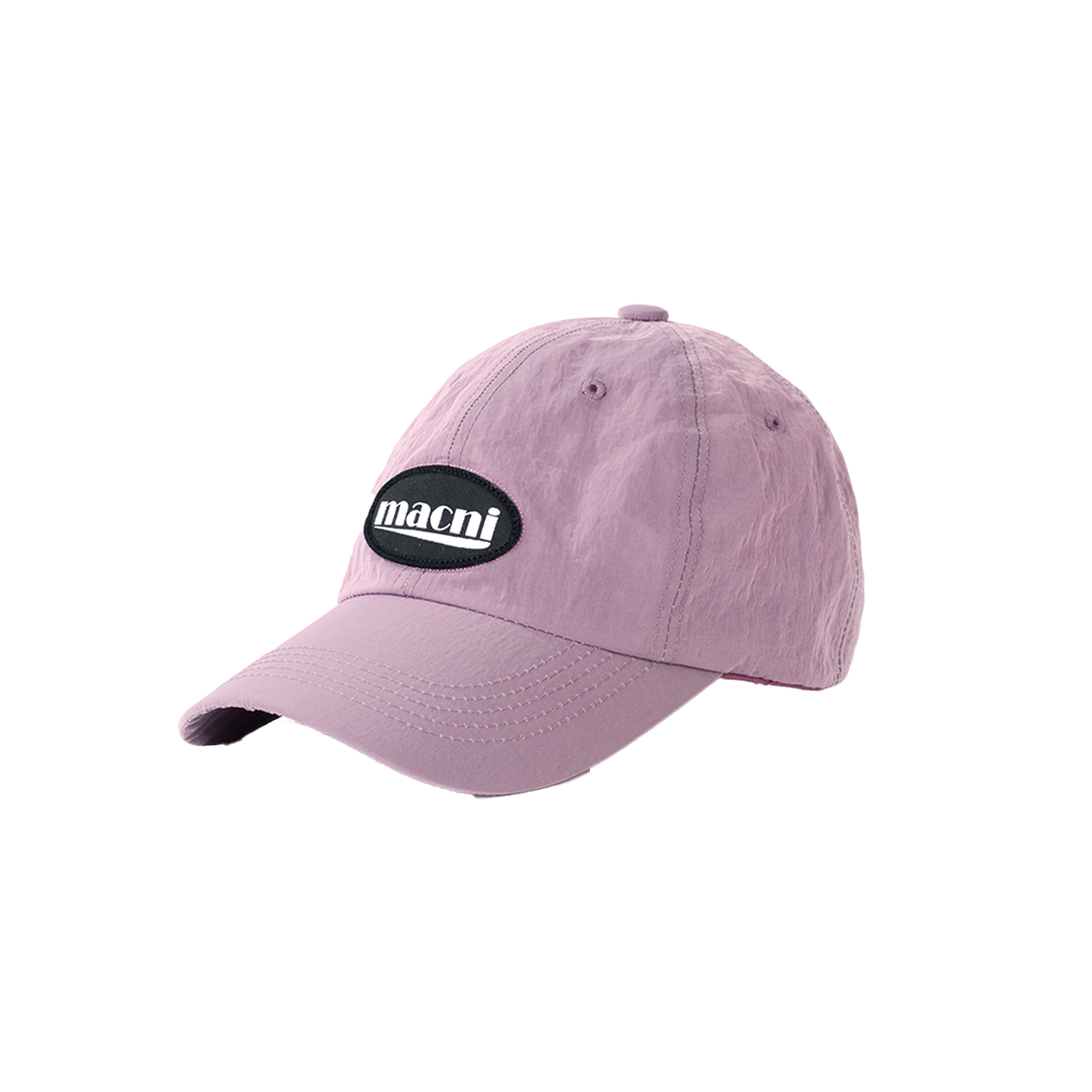 마크니 로고 패치 나일론 딥 캡 라벤더(MACNI Logo Patch Nylon Deep Cap Lavender) - 2