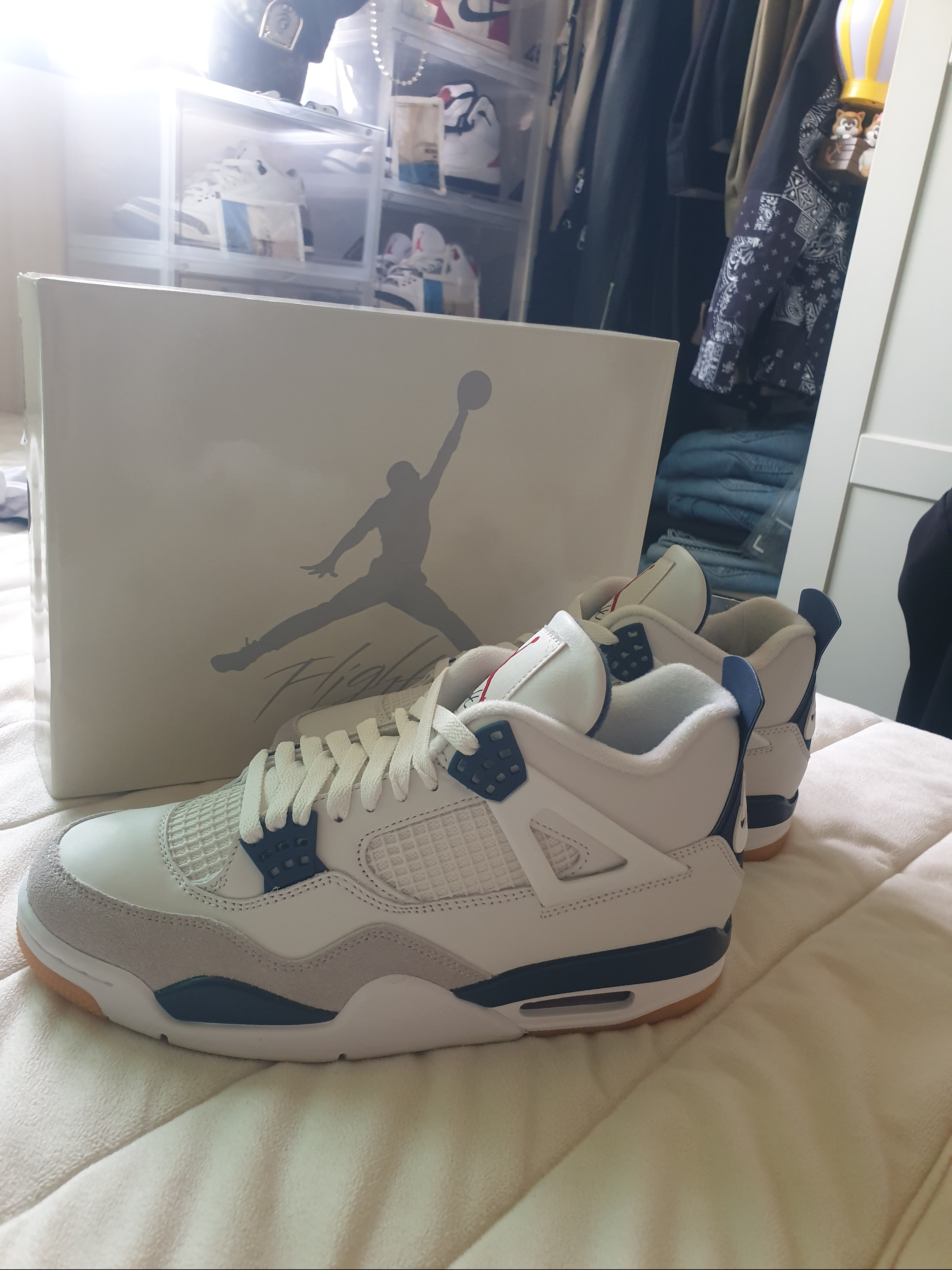 Jordan 4 x Nike SB Retro SP Navy, Jordan 1 Retro High OG Chicago 2022 착용 스타일 - 1
