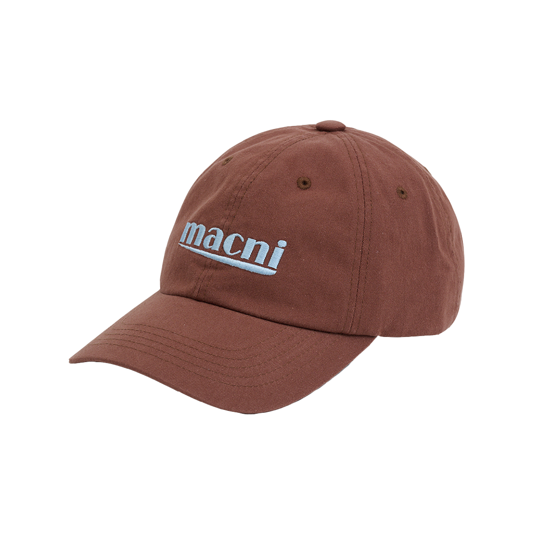 마크니 시그니처 로고 볼캡 브라운(MACNI Signature Logo Ball Cap Brown) - 2