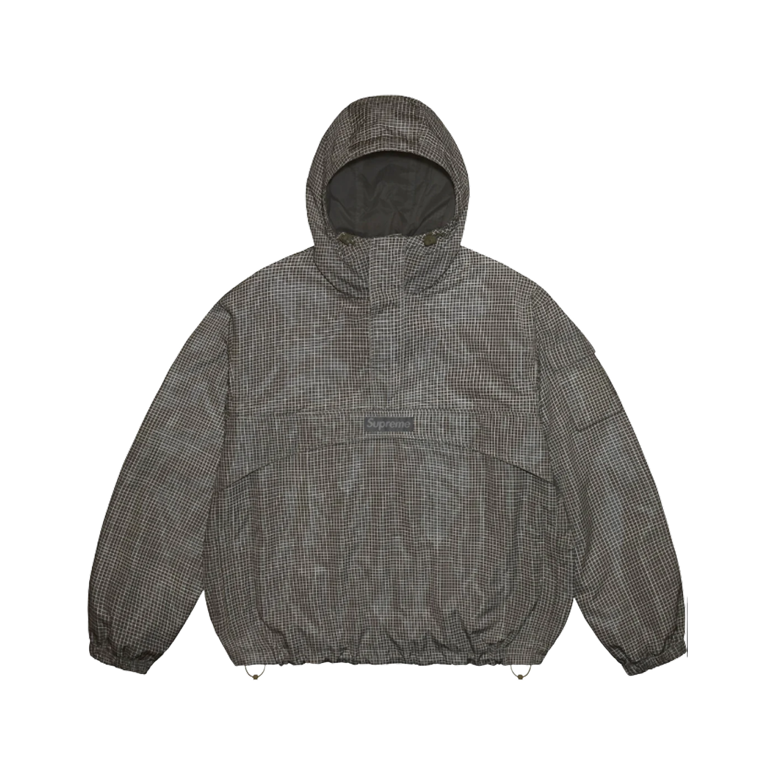 슈프림 리플렉티브 립스탑 아노락 화이트 - 25SS | Supreme | KREAM