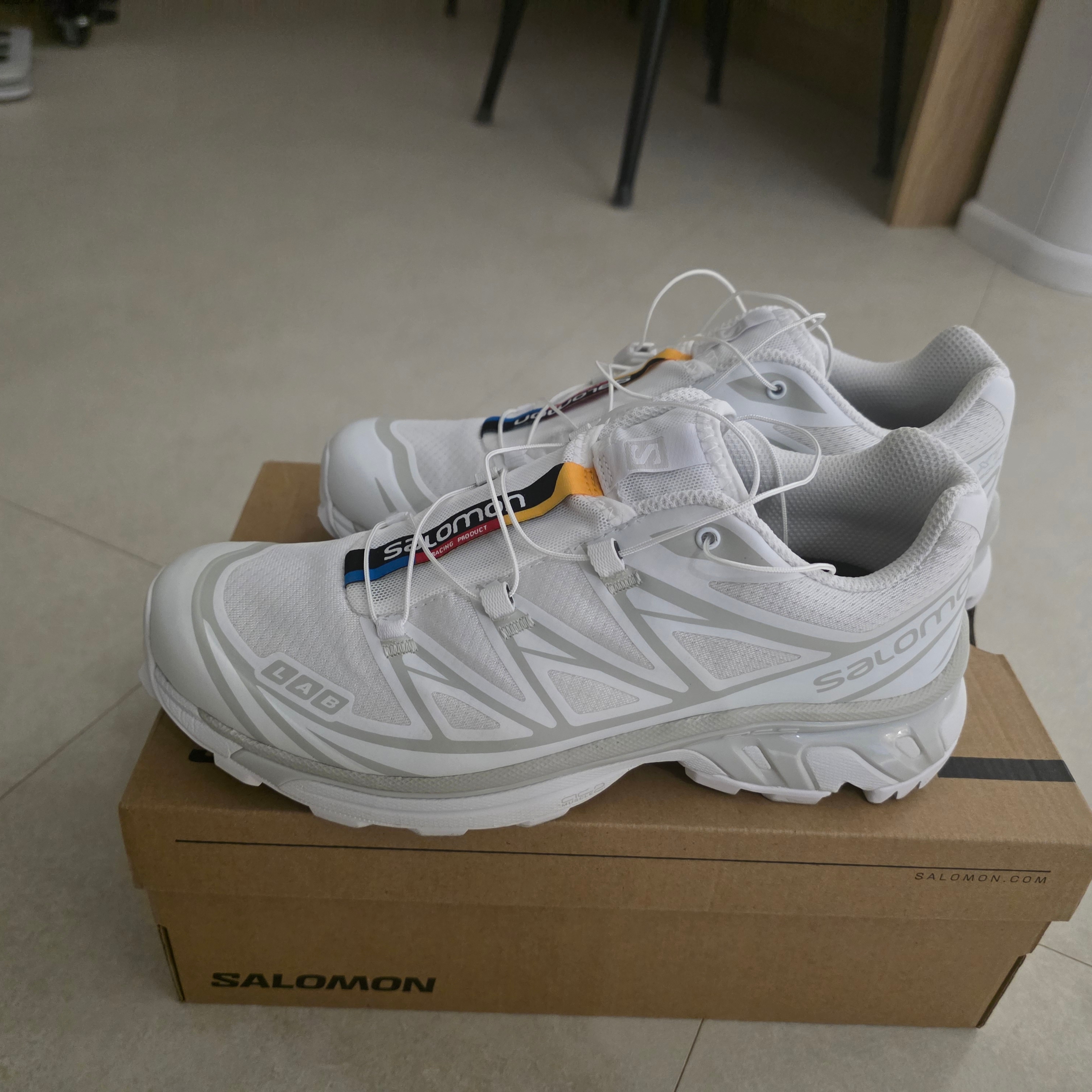 Salomon XT-6 ADV White 착용 스타일 - 1