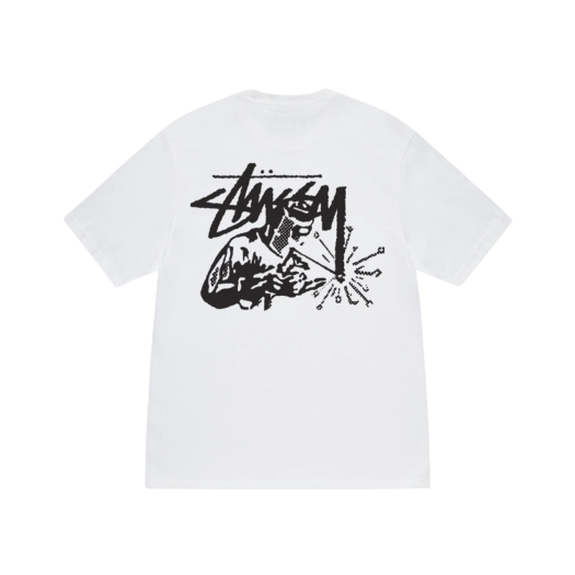 【Stussy】1904983★マーキュリーTシャツ ★ White ステューシー) 新品 ステューシー STUSSY MERCURY TEE 1904983 T