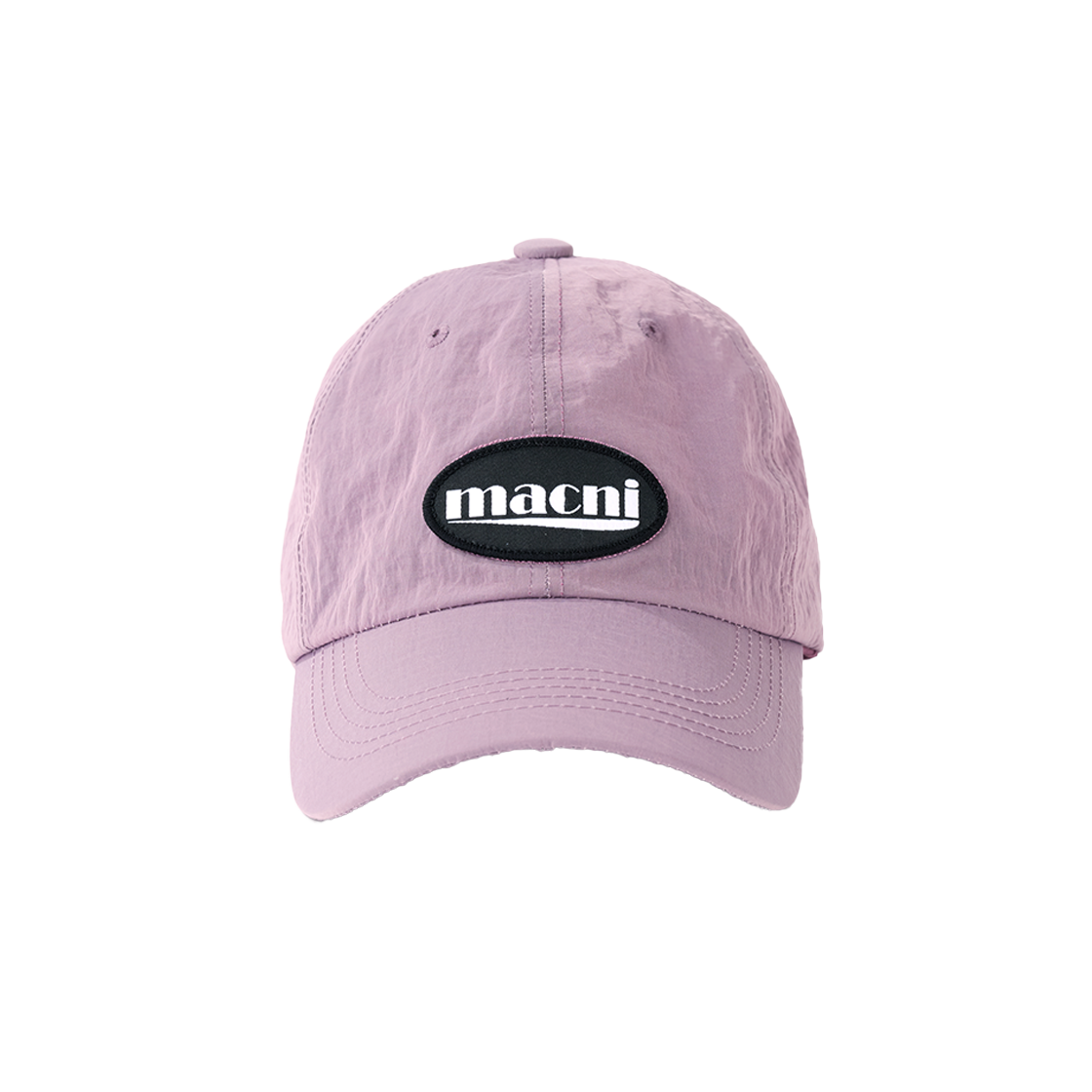 마크니 로고 패치 나일론 딥 캡 라벤더(MACNI Logo Patch Nylon Deep Cap Lavender)