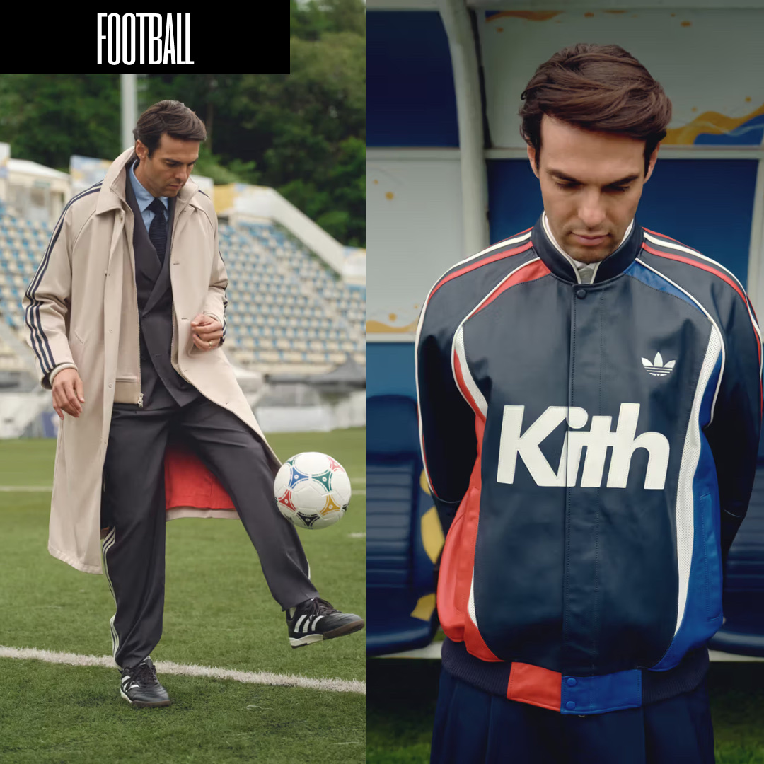 Adidas x Kith Predator Mania Cleats White Vivid Red, Adidas x Kith Predator Mania Cleats Black Blue 착용 스타일 - 3