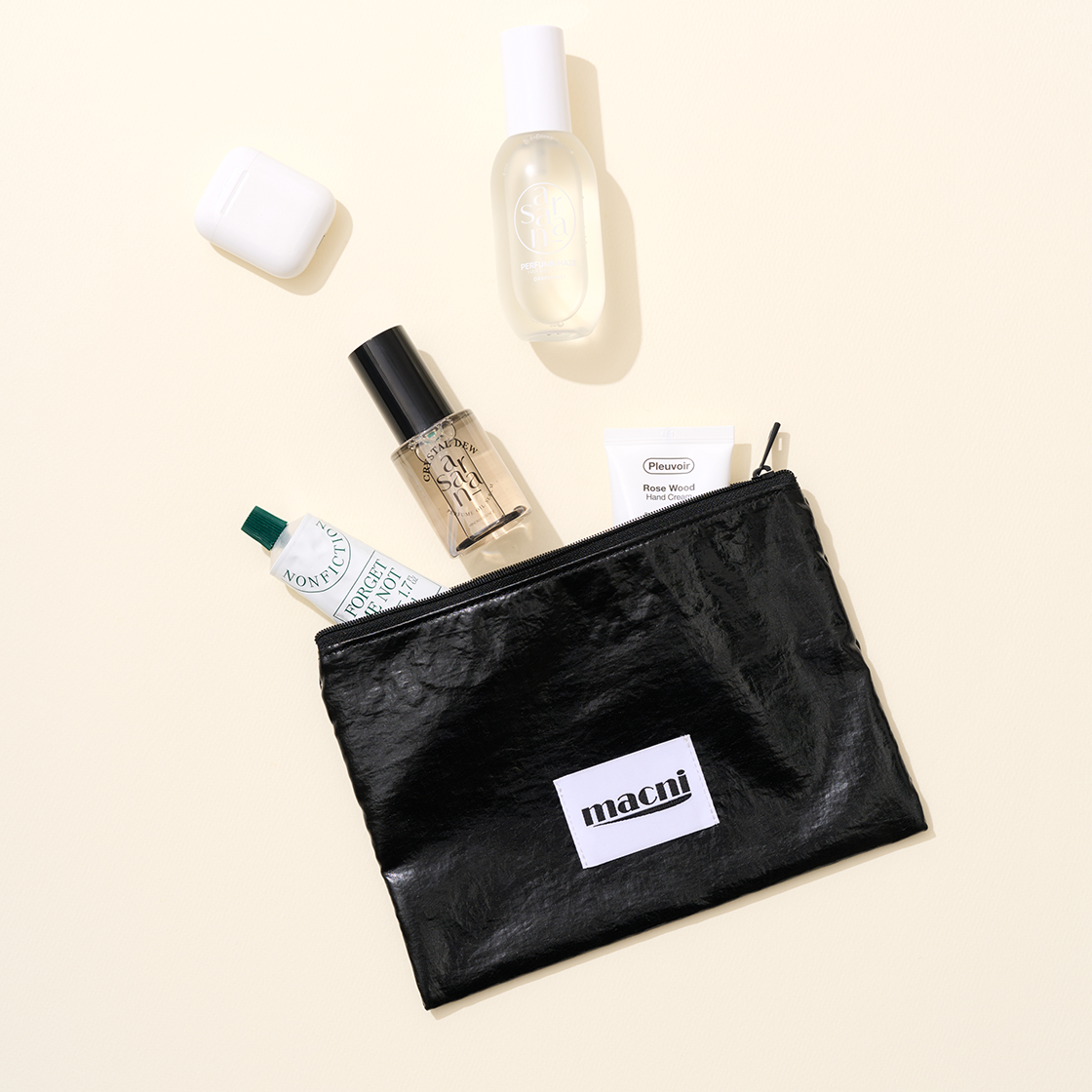 마크니 글로시 슬림 파우치 블랙(MACNI Glossy Slim Pouch Black) - 3