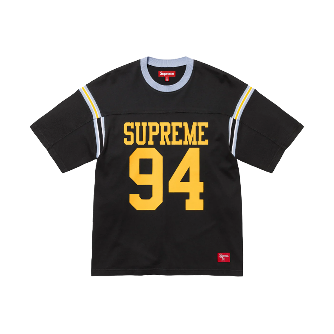 Supreme Spiderweb Football Jersey Black Supreme Spiderweb Football