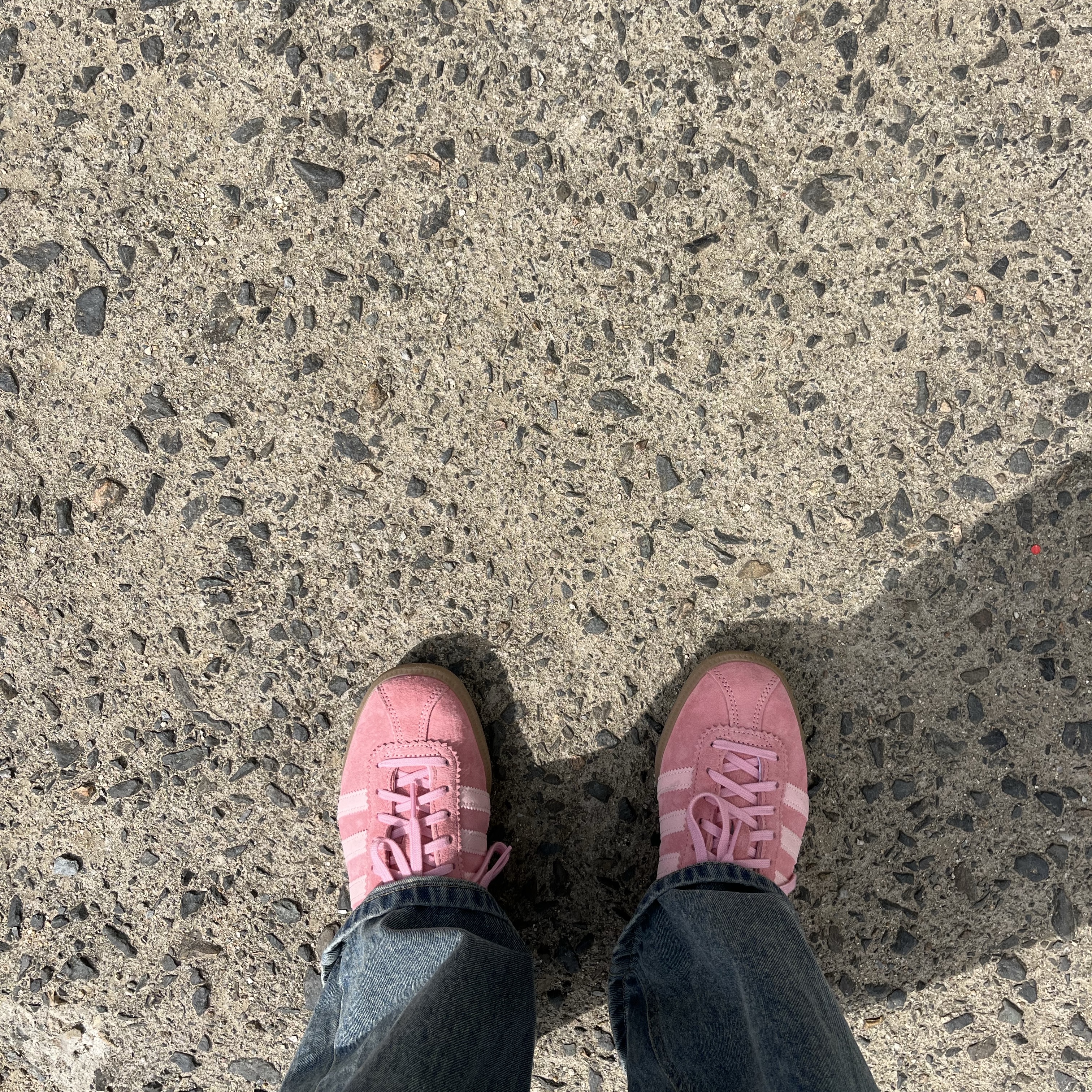 Adidas Bermuda Glow Pink 착용 스타일