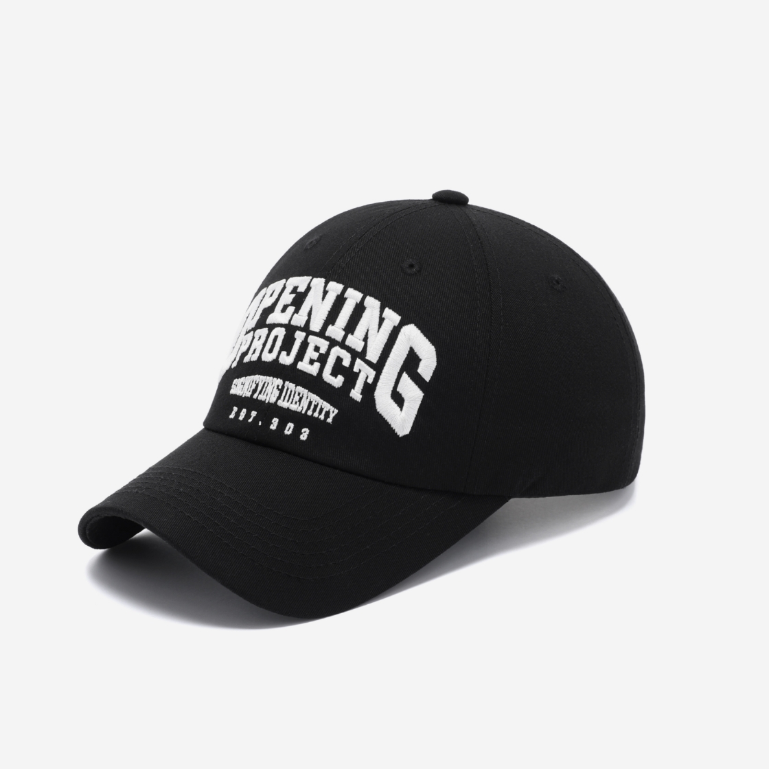 Opening Project☆Arch Logo Ball Cap MUSINSA | OPENING PROJECT Arch Logo Ball Cap - Black