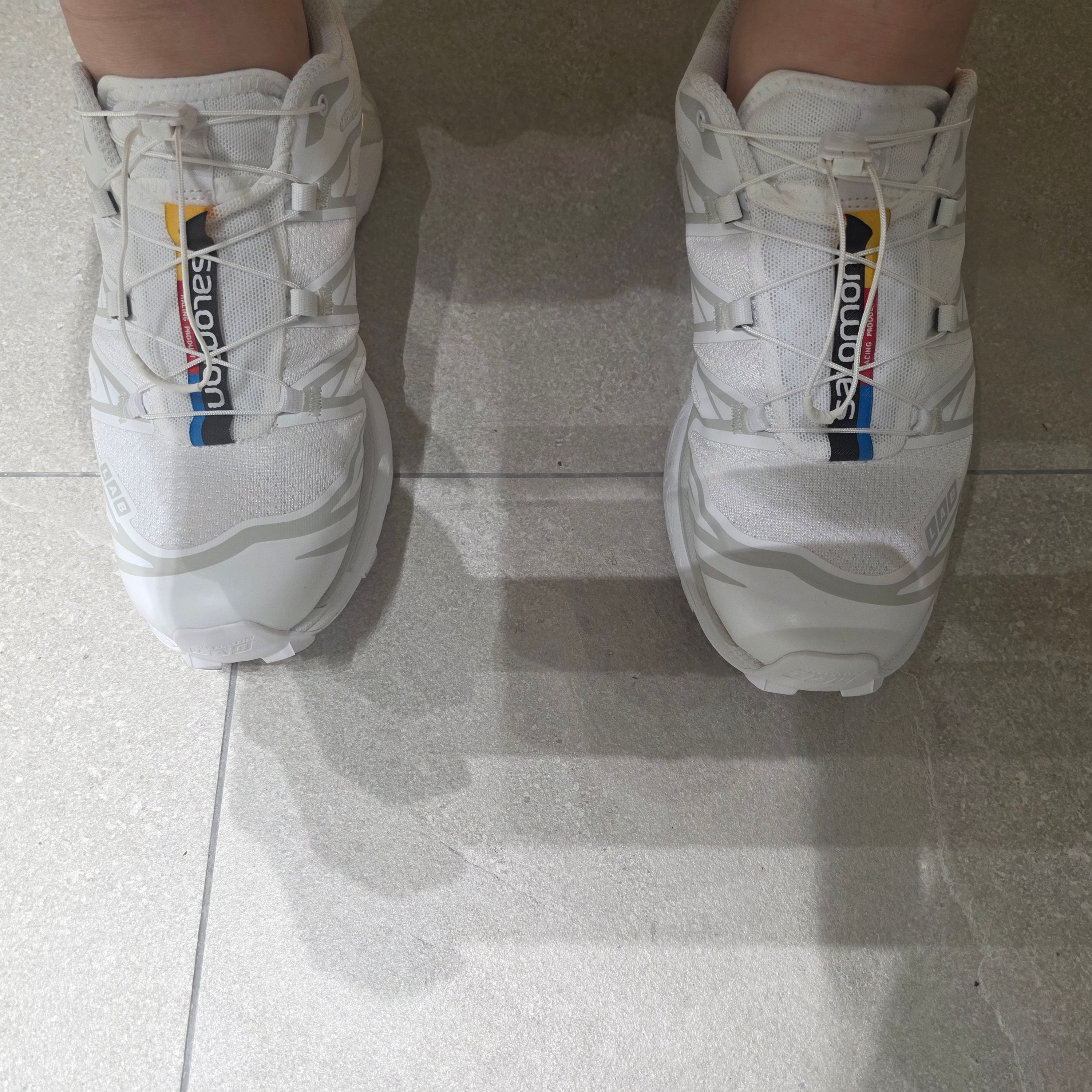 Salomon XT-6 ADV White 착용 스타일 - 2