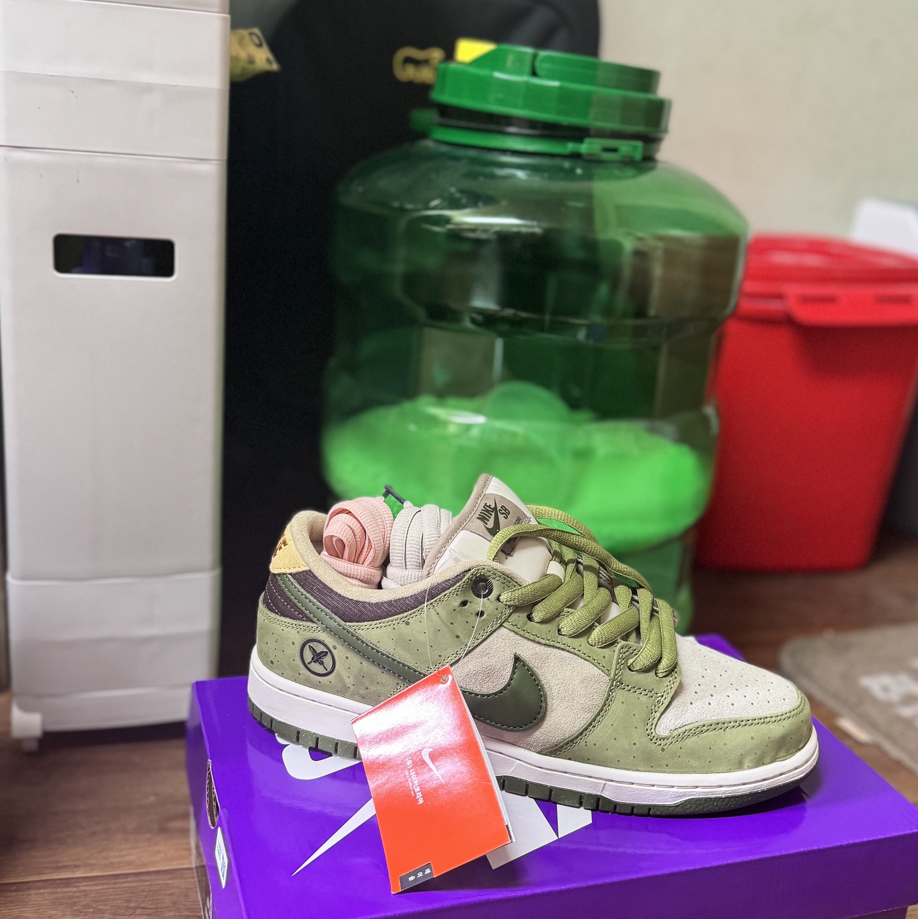 Nike x Yuto Horigome SB Dunk Low Matcha 착용 스타일