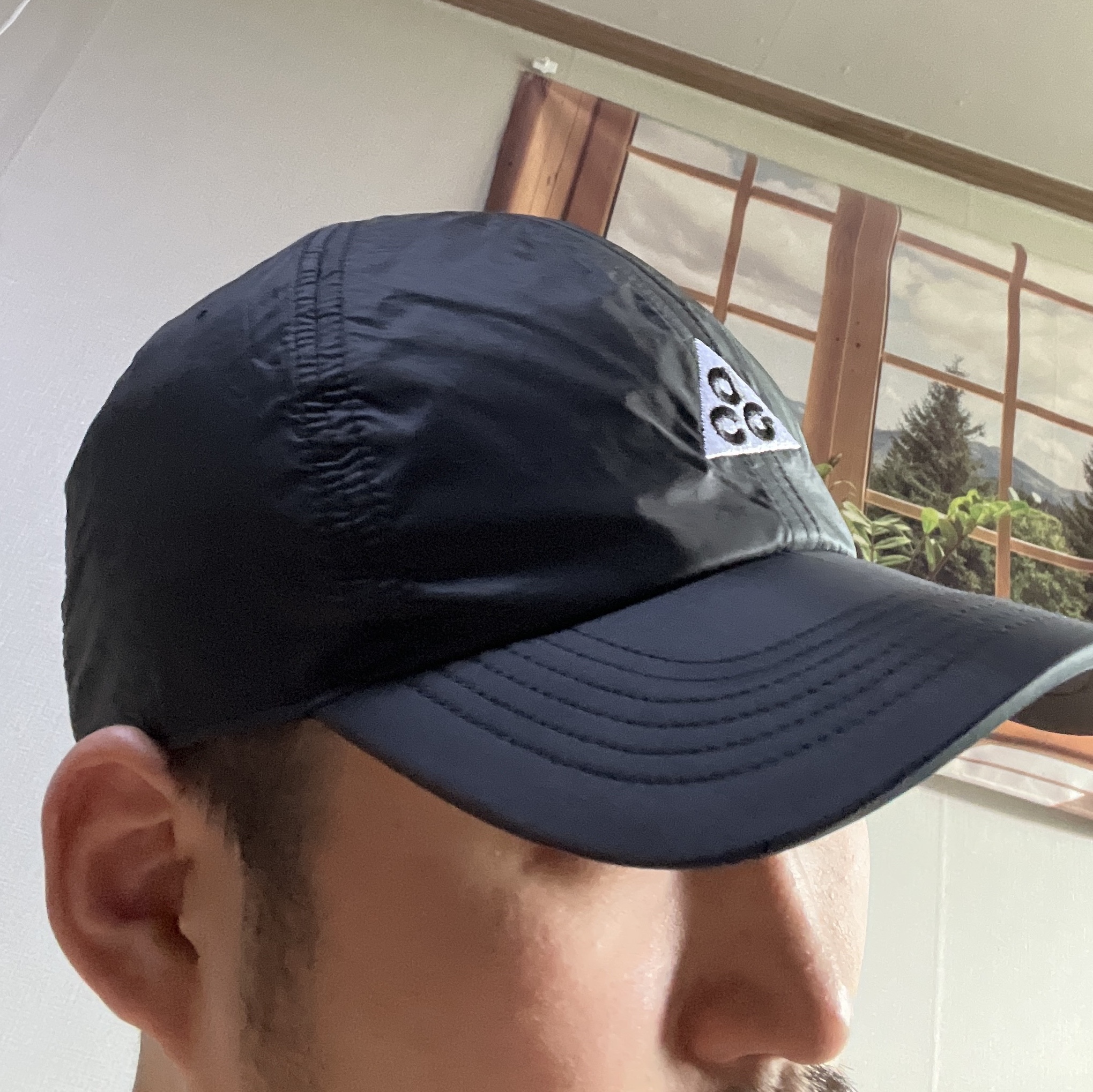 Nike ACG Trail Cap Black 착용 스타일