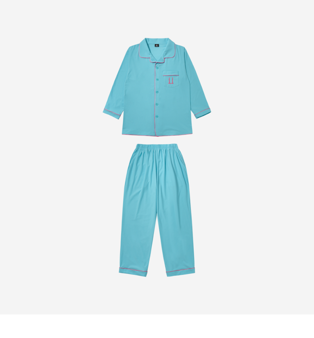 지드래곤 위버멘쉬 파자마 세트 스카이 블루 | G-DRAGON | KREAM