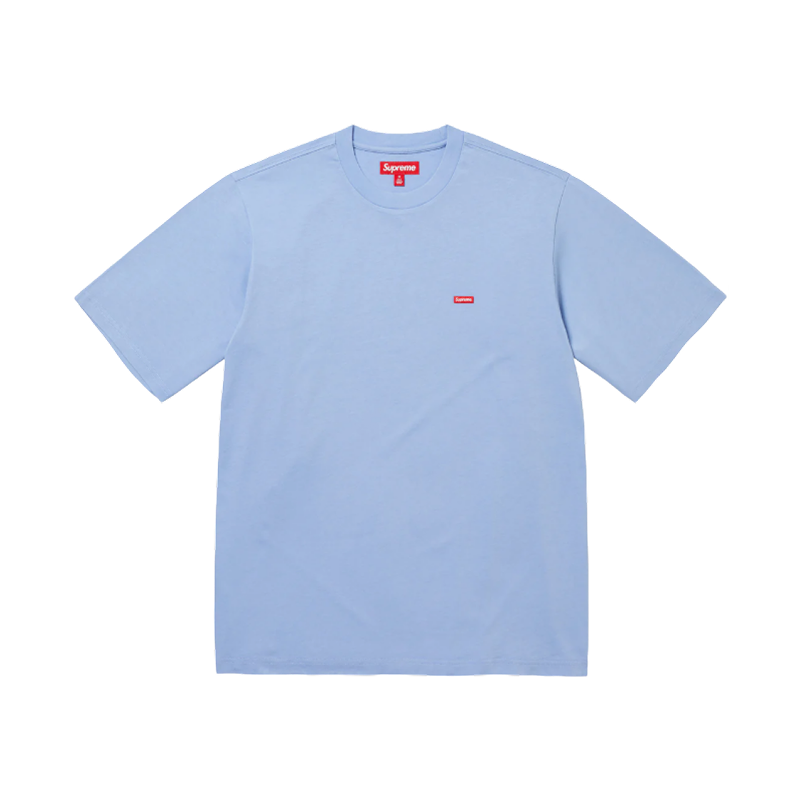 슈프림 스몰 박스 티셔츠 페일 블루 - 25SS(Supreme Small Box T-Shirt Pale Blue - 25SS) - 1