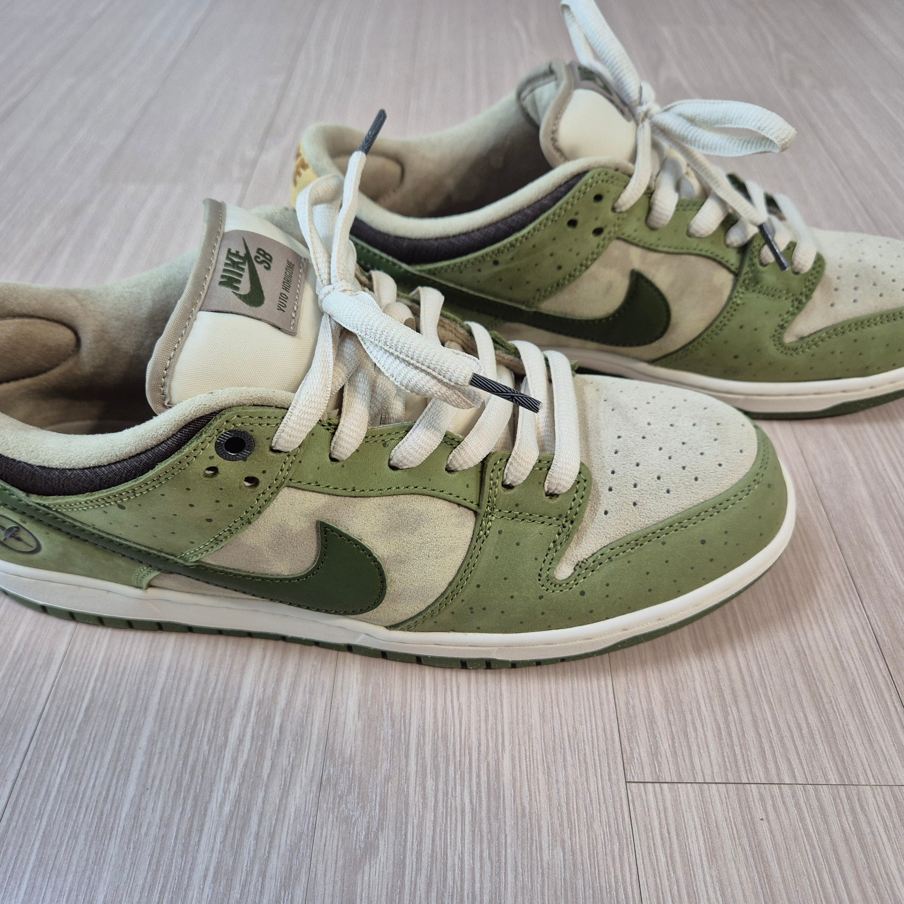 Nike x Yuto Horigome SB Dunk Low Matcha 착용 스타일 - 5