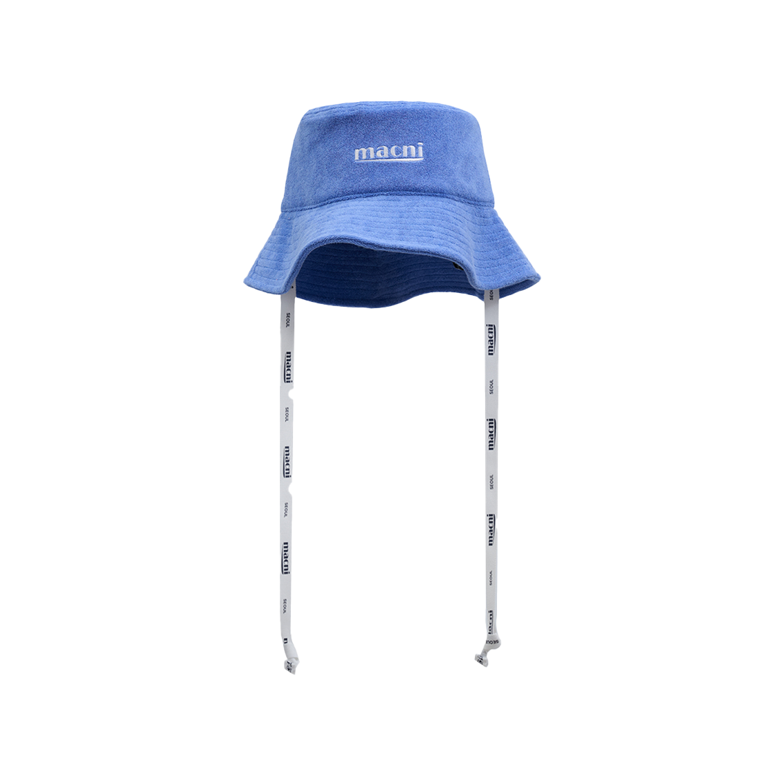 마크니 파라다이스 테리 버킷 햇 블루(MACNI Paradise Terry Bucket Hat Blue)