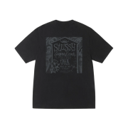 Stussy Beach House Pigment Dyed T-Shirt Black
