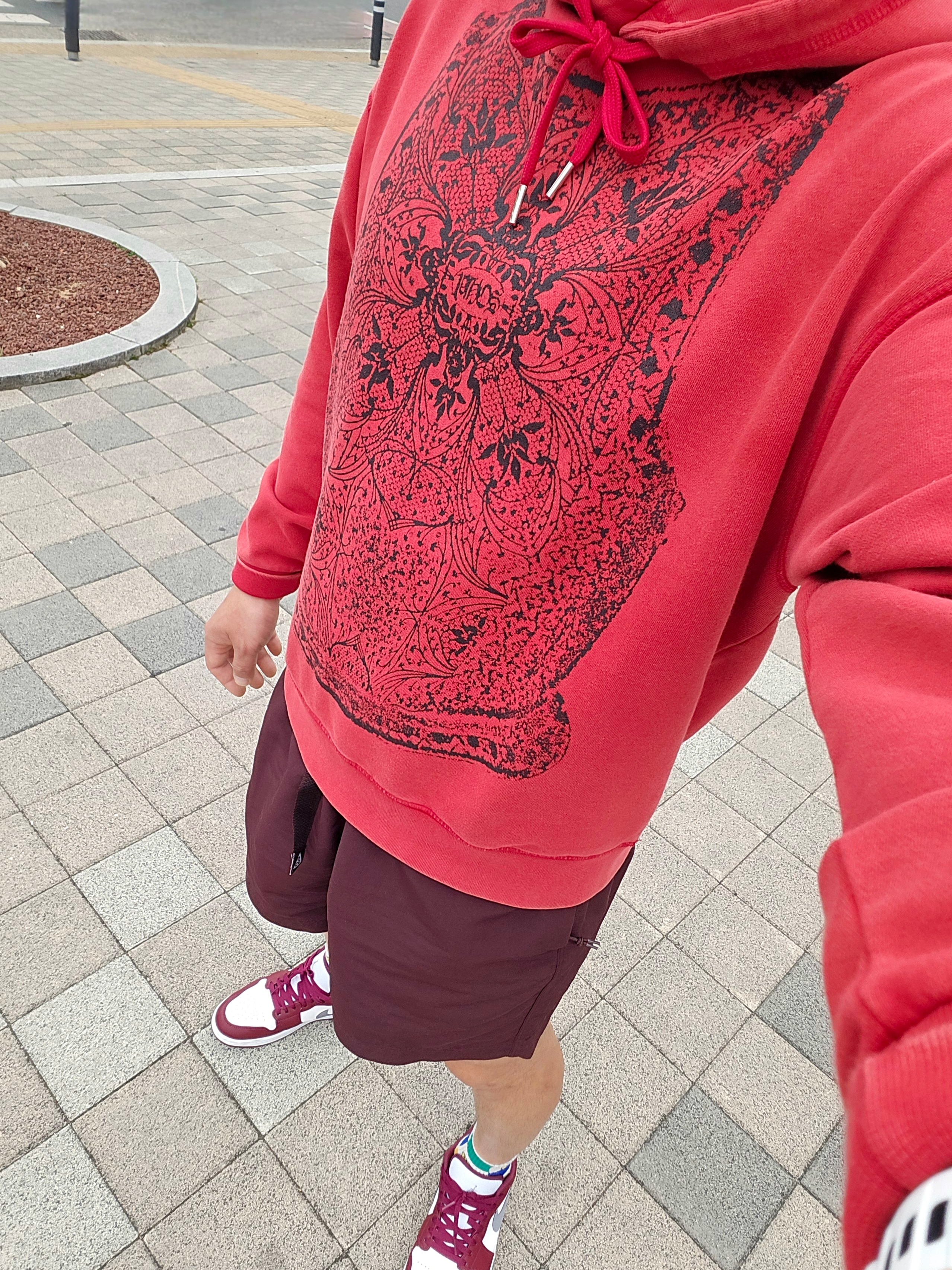 Nike NRG ACG Trail Shorts Earth - Asia, Jordan 1 Low Cherrywood Red 착용 스타일