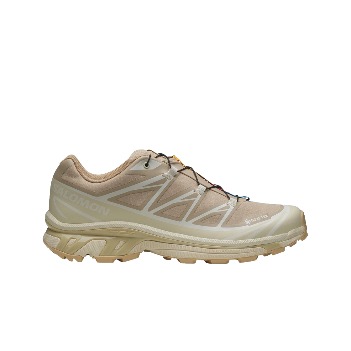 살로몬 XT-6 고어텍스 옥스포드 탄 아몬드 밀크(Salomon XT-6 GTX Oxford Tan Almond Milk)