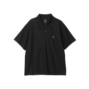Needles S/S Poly Pique Polo Shirt Black