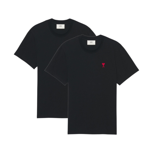 AMI de Coeur T-Shirt Black (Bundle of 2)