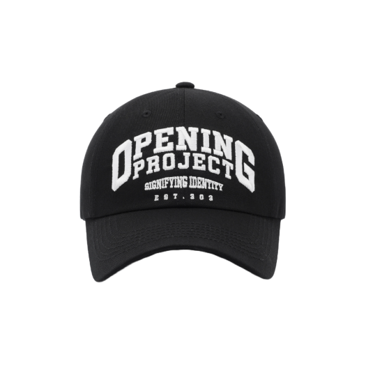 ★2025SS★OPENING PROJECT★Arch Logo Ball Cap MUSINSA | OPENING PROJECT Arch Logo Ball Cap - Black